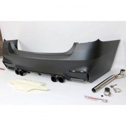 Pare-Choc Arrière BMW F32 / F33 / F36 Look M4 2 Sorties, Echappement, Bmw