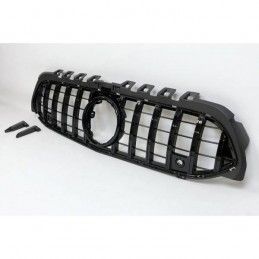 Calandre Mercedes W177 / V177 Look GTR Caméra 360 Noir brillant, Mercedes