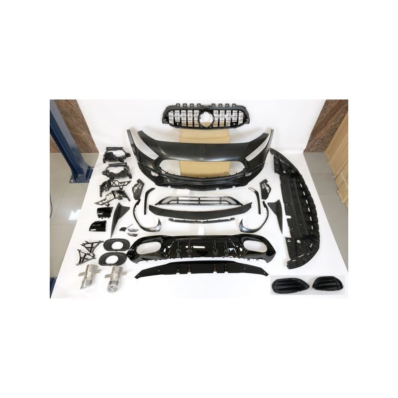 Kit De Carrosserie Mercedes W177 Look A35 Black, MERCEDES