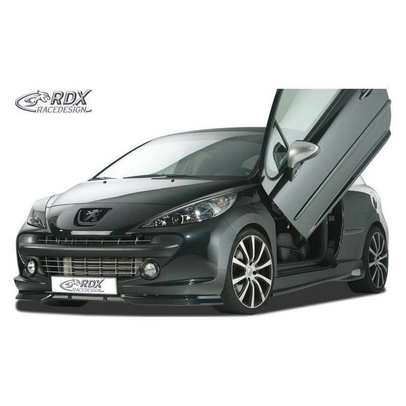 RDX Front Spoiler Tuning PEUGEOT 207 / 207CC (-2009 & 2009+), PEUGEOT