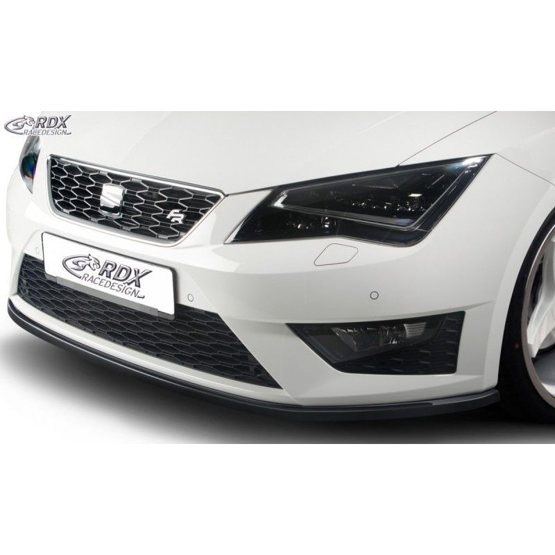 RDX Front Spoiler Tuning SEAT Leon 5F FR + Cupra / Leon 5F SC FR + Cupra / Leon 5F ST FR+ Cupra, SEAT