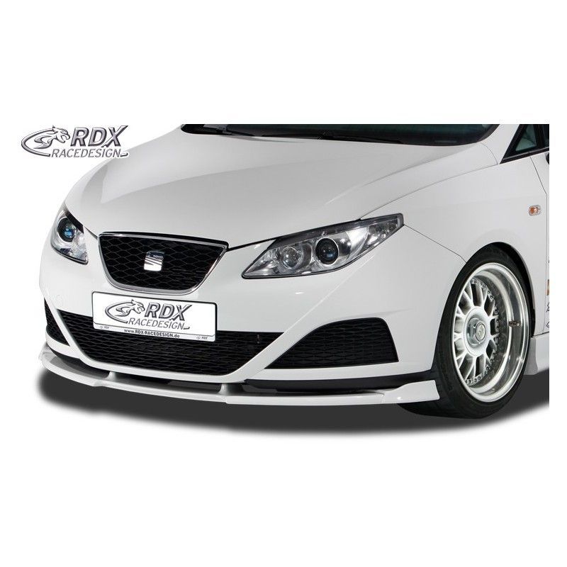 RDX Front Spoiler VARIO-X Tuning SEAT Ibiza 6J, 6J SC & 6J ST -03/2012 (not FR, Cupra, Bocanegra) Front Lip Splitter, SEAT