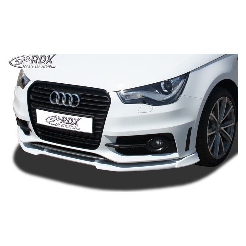 RDX Front Spoiler VARIO-X Tuning AUDI A1 8X & A1 8XA Sportback (-01/2015, S-Line Frontbumper) Front Lip Splitter, AUDI