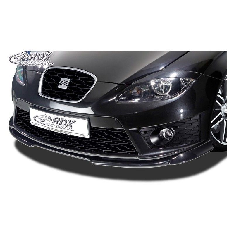 RDX Front Spoiler VARIO-X Tuning SEAT Leon 1P Facelift 2009+ FR & Cupra Front Lip Splitter, SEAT