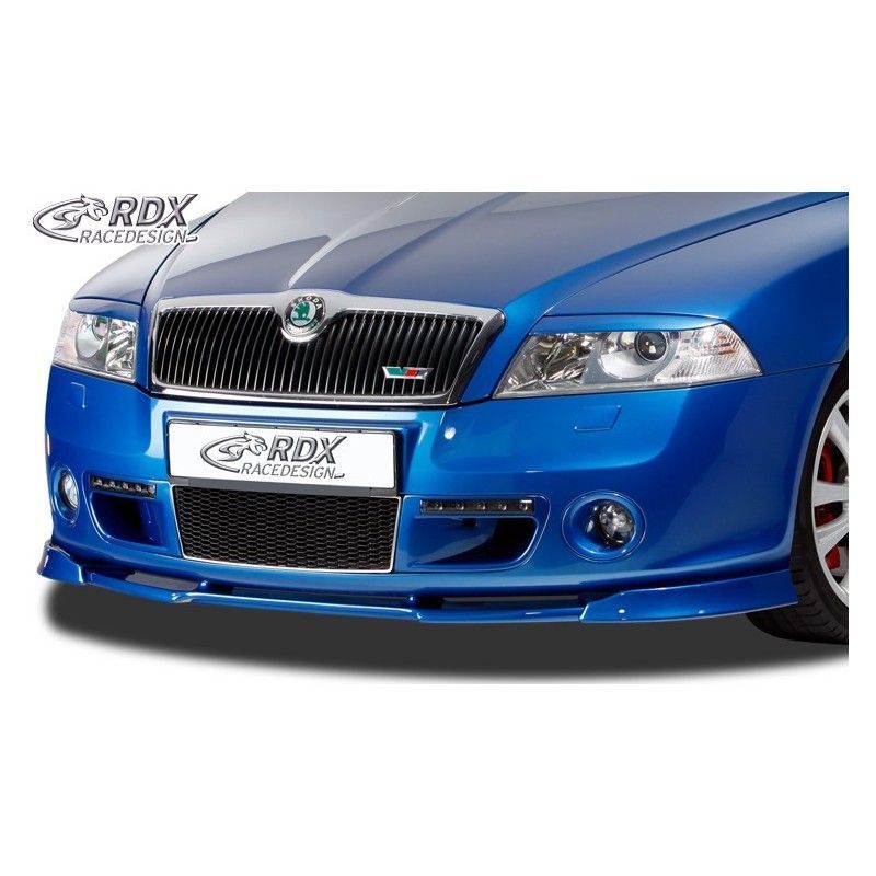 RDX Front Spoiler VARIO-X Tuning SKODA Octavia 2 RS Typ 1Z -2008 Front Lip Splitter, SKODA