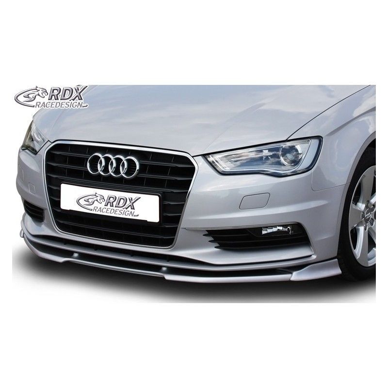 RDX Front Spoiler VARIO-X Tuning AUDI A3 8V, 8VA Sportback, 8VS Sedan, 8V7 Convertible Front Lip Splitter, AUDI