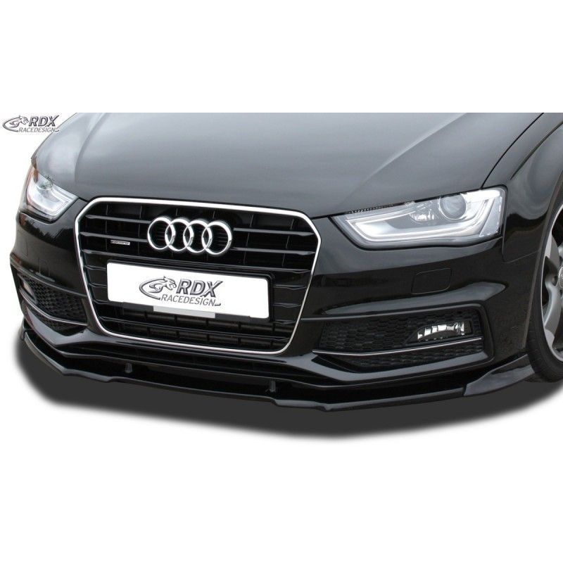 RDX Front Spoiler VARIO-X Tuning AUDI A4 B8 Facelift 2011+ (S-Line- and S4-Frontbumper) Front Lip Splitter, AUDI