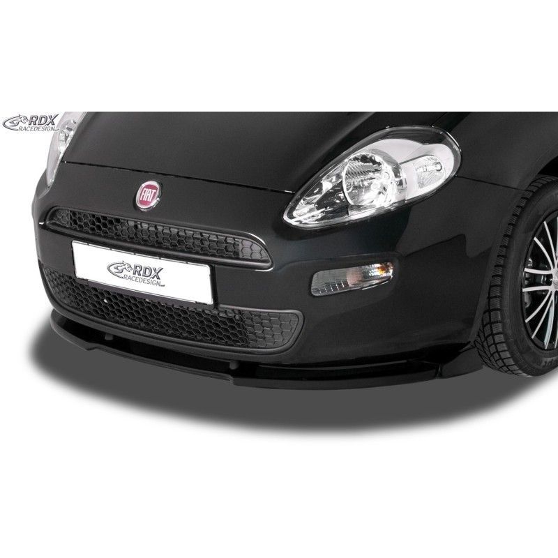 RDX Front Spoiler VARIO-X Tuning FIAT Punto (199) 2012-2018 Front Lip Splitter, FIAT