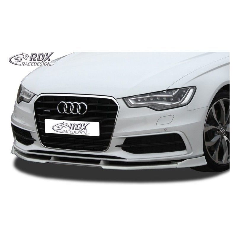 RDX Front Spoiler VARIO-X Tuning AUDI A6 C7 (S-Line- and S6-Frontbumper) Front Lip Splitter, AUDI