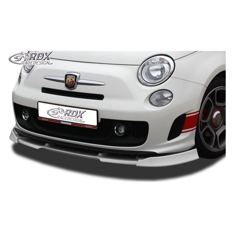 RDX Front Spoiler VARIO-X Tuning FIAT 500 Abarth Front Lip Splitter, FIAT