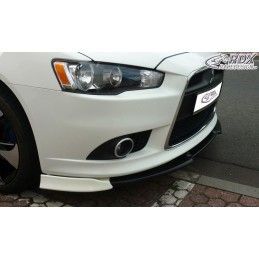 RDX Front Spoiler VARIO-X Tuning MITSUBISHI Lancer Sportback 2008+ Front Lip Splitter, MITSUBISHI