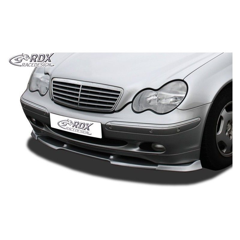 RDX Front Spoiler VARIO-X Tuning MERCEDES C-class W203 -03/2004 (Fit Tuning Classic/Elegance) Front Lip Splitter, MERCEDES