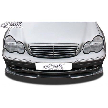 RDX Front Spoiler VARIO-X Tuning MERCEDES C-class W203 -03/2004 (Fit Tuning Classic/Elegance) Front Lip Splitter, MERCEDES
