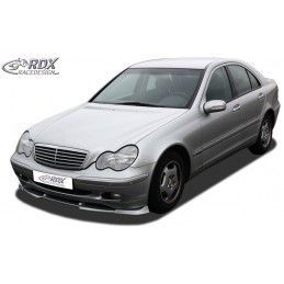 RDX Front Spoiler VARIO-X Tuning MERCEDES C-class W203 -03/2004 (Fit Tuning Classic/Elegance) Front Lip Splitter, MERCEDES