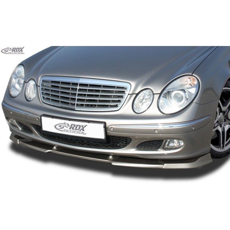 RDX Front Spoiler VARIO-X Tuning MERCEDES E-class W211 -2006 Classic/Elegance Front Lip Splitter, MERCEDES