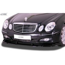 RDX Front Spoiler VARIO-X Tuning MERCEDES E-class W211 2006+ Front Lip Splitter, MERCEDES