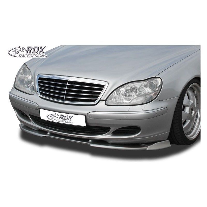 RDX Front Spoiler VARIO-X Tuning MERCEDES S-class W220 2002+ Front Lip Splitter, MERCEDES