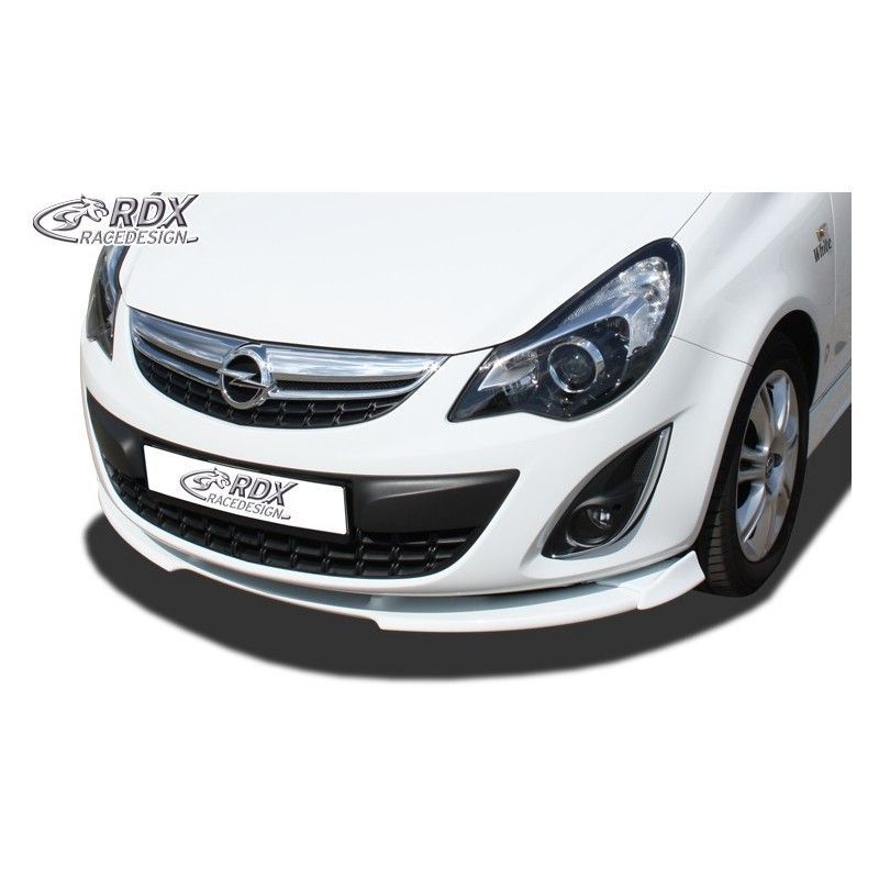 RDX Front Spoiler VARIO-X Tuning OPEL Corsa D Facelift 2010+ Front Lip Splitter, OPEL