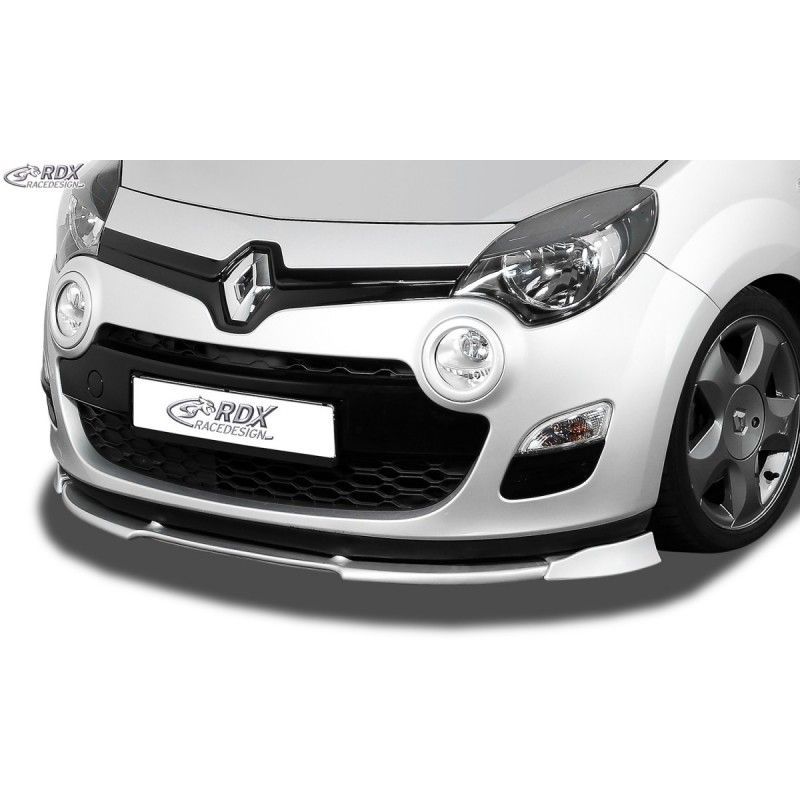 RDX Front Spoiler VARIO-X Tuning RENAULT Twingo 2 Phase 2 2012-2014 Front Lip Splitter, RENAULT