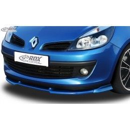 RDX Front Spoiler VARIO-X Tuning RENAULT Clio 3 Phase 1 (not RS) Front Lip Splitter, RENAULT