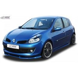 RDX Front Spoiler VARIO-X Tuning RENAULT Clio 3 Phase 1 (not RS) Front Lip Splitter, RENAULT