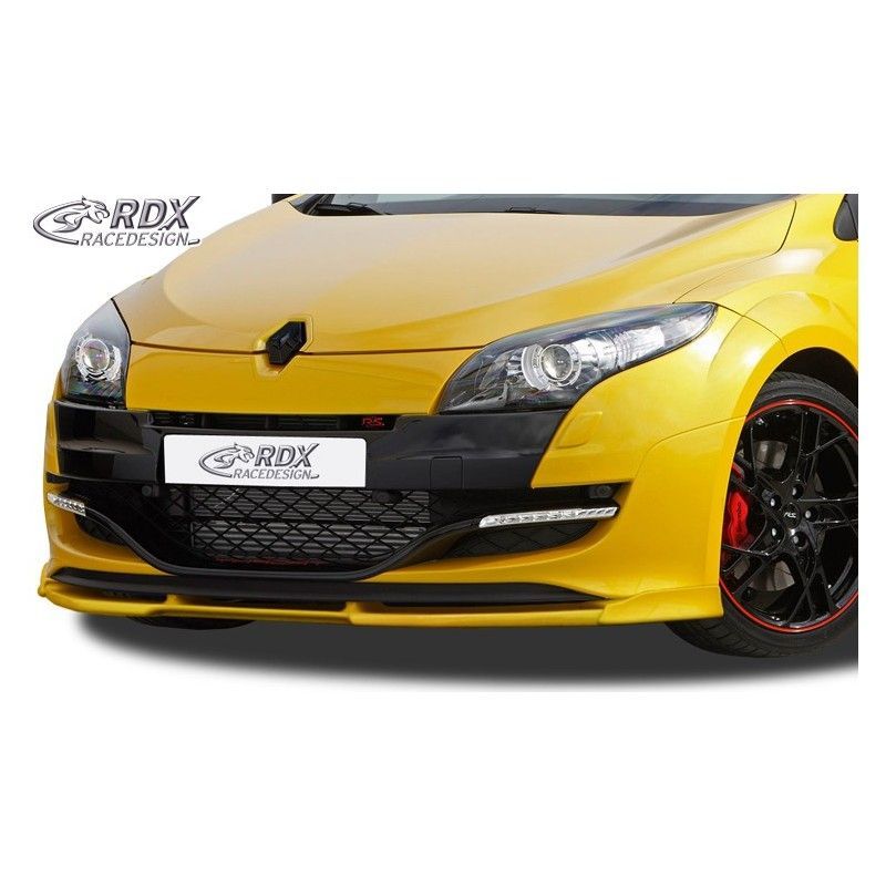 RDX Front Spoiler VARIO-X Tuning RENAULT Megane 3 RS Front Lip Splitter, RENAULT