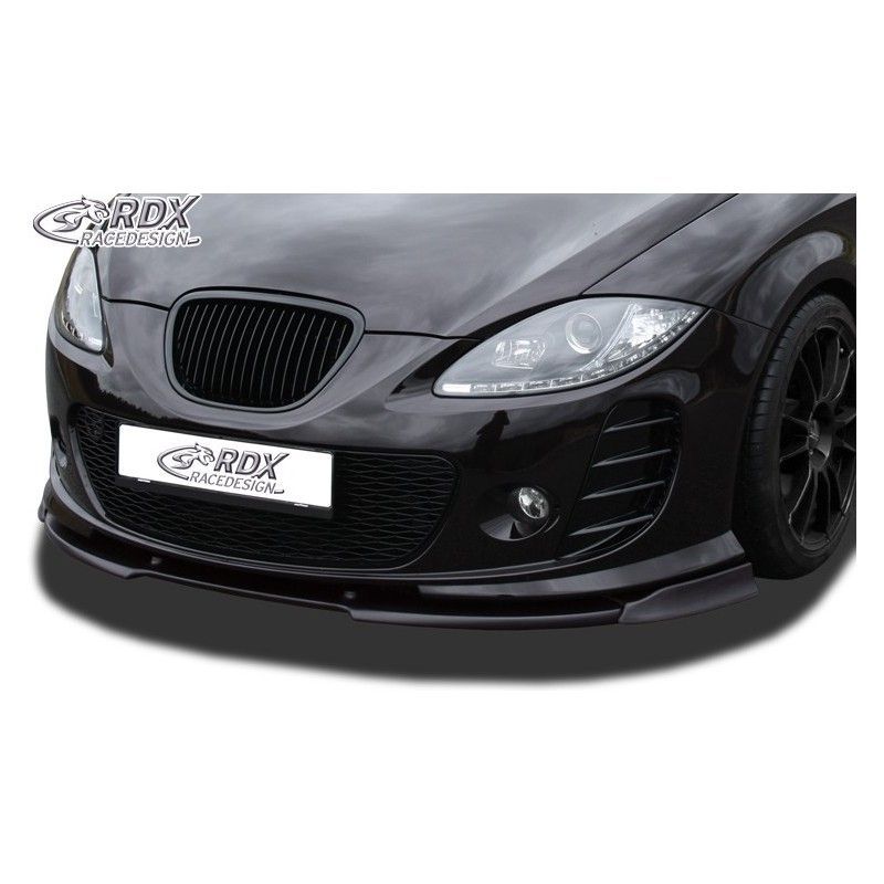 RDX Front Spoiler VARIO-X Tuning SEAT Leon 1P -2009 with Tuning SEAT Aerodynamik-Kit Front Lip Splitter, SEAT