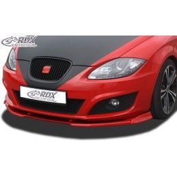 RDX Front Spoiler VARIO-X Tuning SEAT Leon 1P Facelift 2009+ (not FR, Cupra) Front Lip Splitter, SEAT