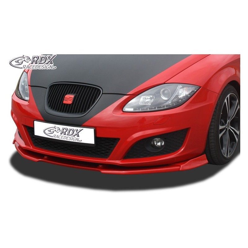 RDX Front Spoiler VARIO-X Tuning SEAT Leon 1P Facelift 2009+ (not FR, Cupra) Front Lip Splitter, SEAT