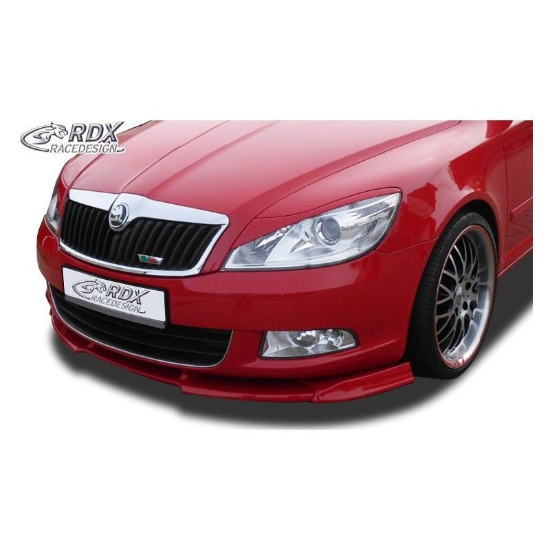 RDX Front Spoiler VARIO-X Tuning SKODA Octavia 2 Facelift Typ 1Z 2008+ (not RS) Front Lip Splitter, SKODA