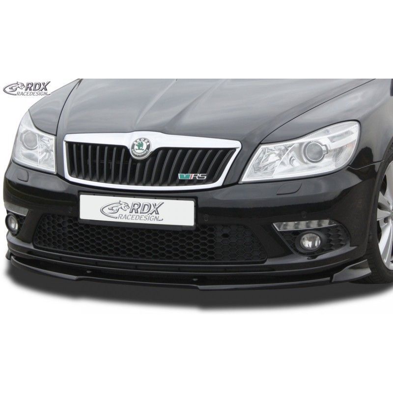 RDX Front Spoiler VARIO-X Tuning SKODA Octavia 2 RS Facelift Typ 1Z 2008+ Front Lip Splitter, SKODA