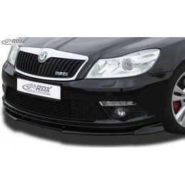 RDX Front Spoiler VARIO-X Tuning SKODA Octavia 2 RS Facelift Typ 1Z 2008+ Front Lip Splitter, SKODA