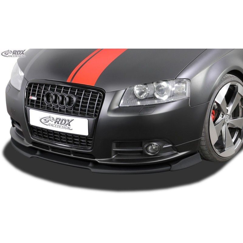 RDX Front Spoiler VARIO-X Tuning AUDI A3 8P (2006-2008) S-Line / A3 Sportback -2008 S-Line Front Lip Splitter, AUDI