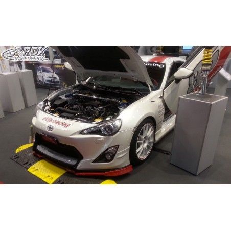 RDX Front Spoiler VARIO-X Tuning TOYOTA GT86 (Fit Tuning Cars with Aero-Kit / Aero-Frontbumper) Front Lip Splitter, TOYOTA