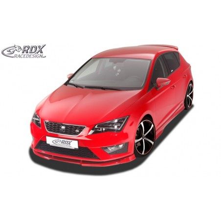 RDX Front Spoiler VARIO-X Tuning SEAT Leon 5F FR + Cupra -2017 (incl. SC, ST) Front Lip Splitter, SEAT