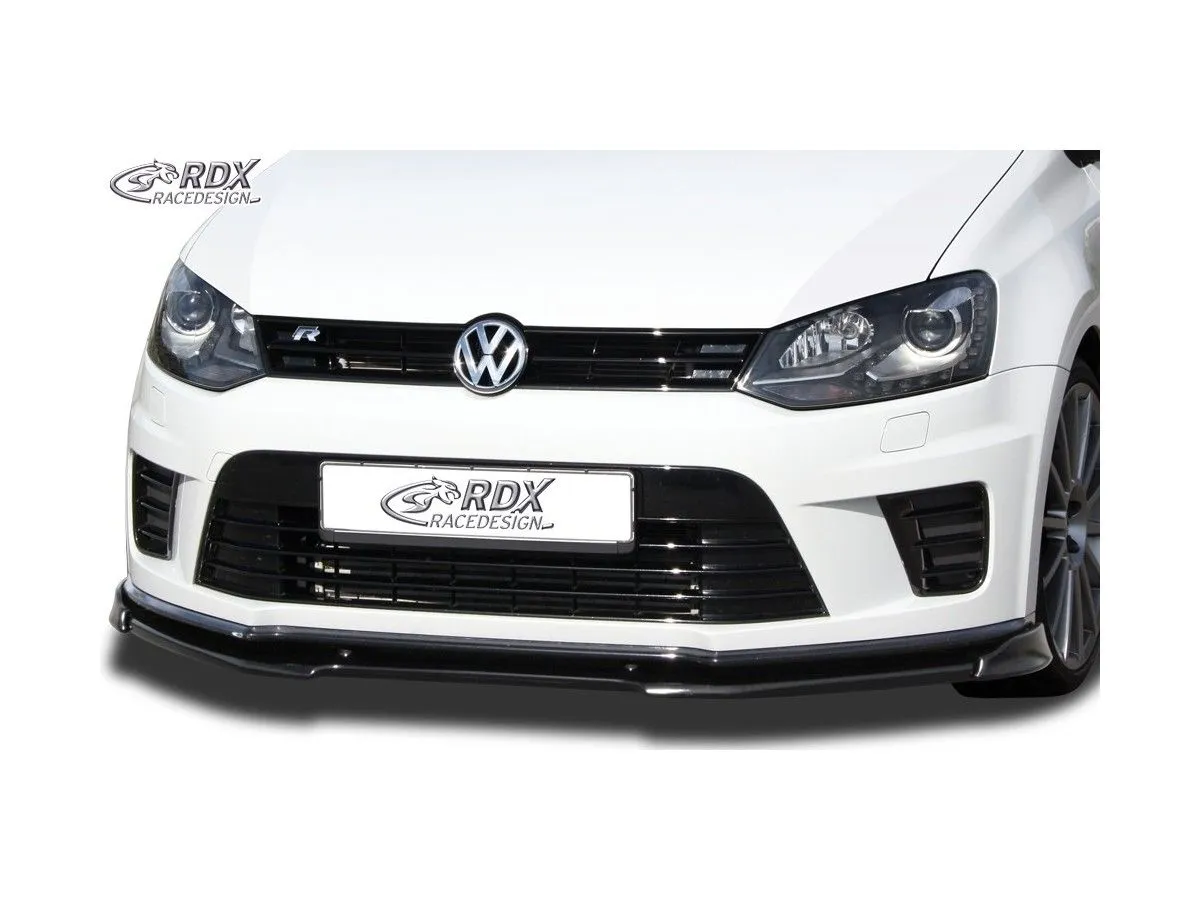 Tuning RDX Front Spoiler VARIO-X Tuning VW Polo 6R WRC Front Lip Splitter RDX  RACEDESIGN