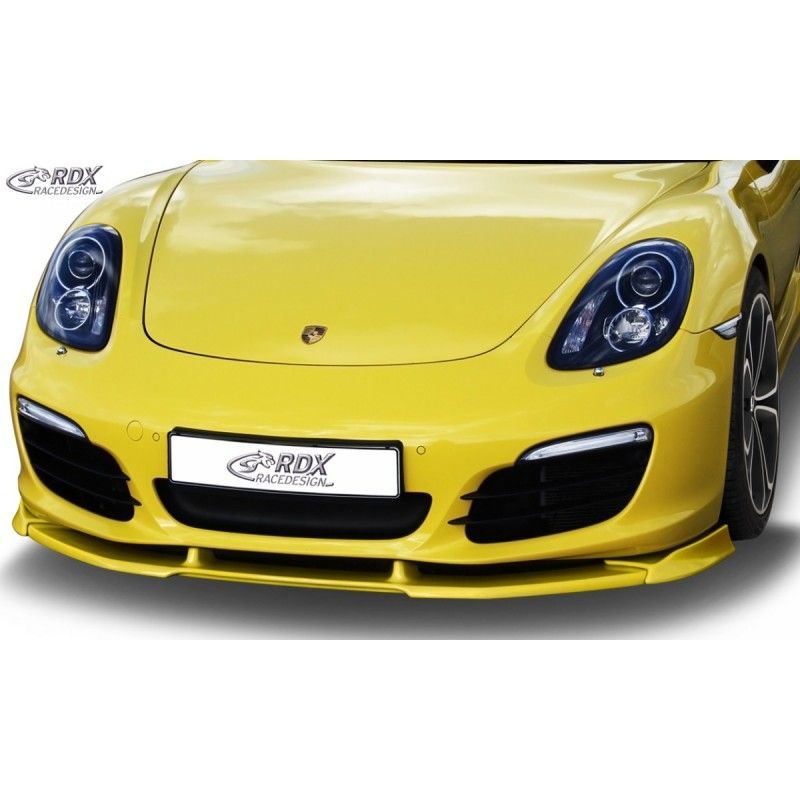 RDX Front Spoiler VARIO-X Tuning PORSCHE Boxster (981) 2012+ Front Lip Splitter, PORSCHE