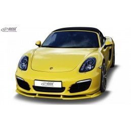 RDX Front Spoiler VARIO-X Tuning PORSCHE Boxster (981) 2012+ Front Lip Splitter, PORSCHE