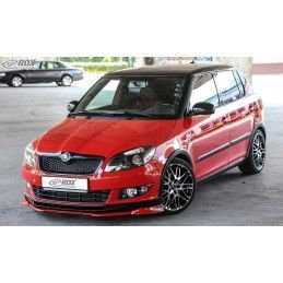 RDX Front Spoiler VARIO-X Tuning SKODA Fabia 2 Typ 5J 2010+ Monte Carlo Front Lip Splitter, SKODA