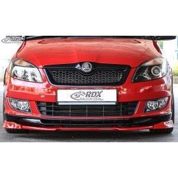 RDX Front Spoiler VARIO-X Tuning SKODA Fabia 2 Typ 5J 2010+ Monte Carlo Front Lip Splitter, SKODA