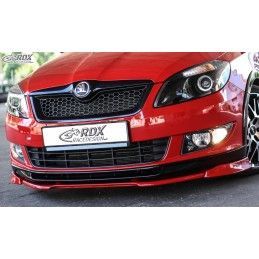 RDX Front Spoiler VARIO-X Tuning SKODA Fabia 2 Typ 5J 2010+ Monte Carlo Front Lip Splitter, SKODA