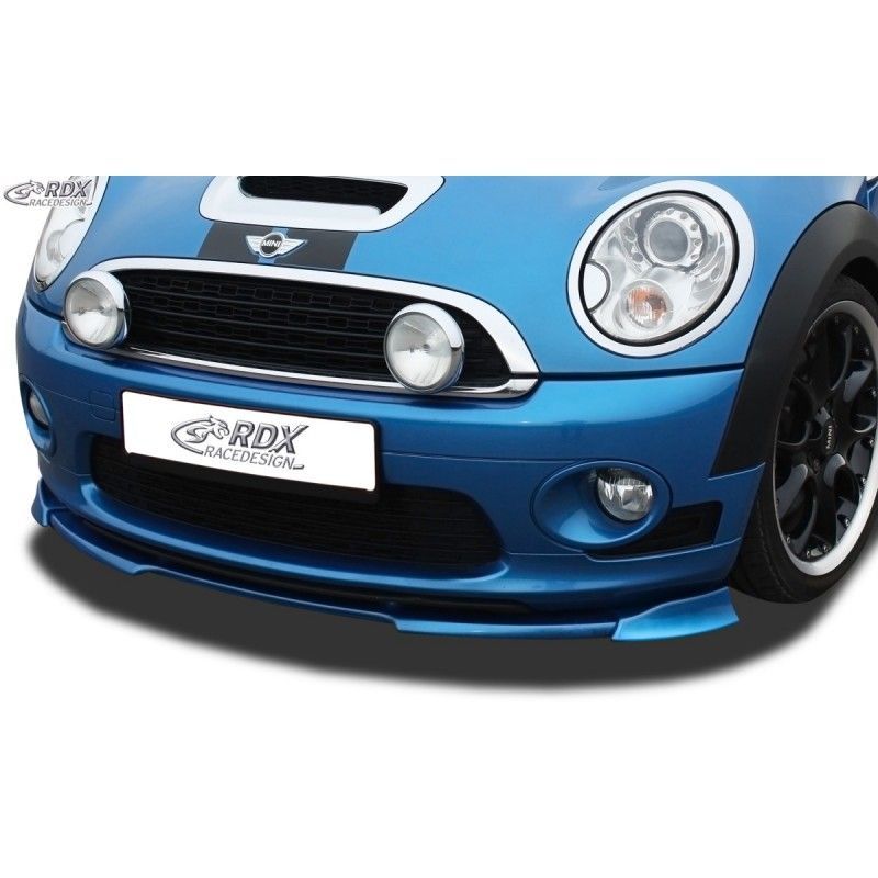 RDX Front Spoiler VARIO-X Tuning MINI R56 / R57 (Tuning cars with Hypersport Aerodynamic-Kit) Front Lip Splitter, MINI