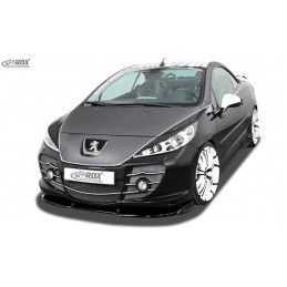 RDX Front Spoiler VARIO-X Tuning PEUGEOT 207 with Abbes-Front Front Lip Splitter, PEUGEOT