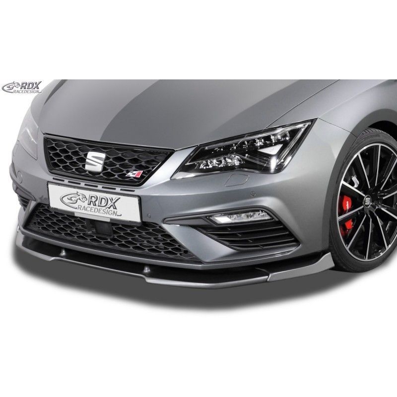 RDX Front Spoiler VARIO-X Tuning SEAT Leon 5F FR + Cupra + Cupra 300 Facelift 2017+ (incl. SC, ST) Front Lip Splitter, SEAT