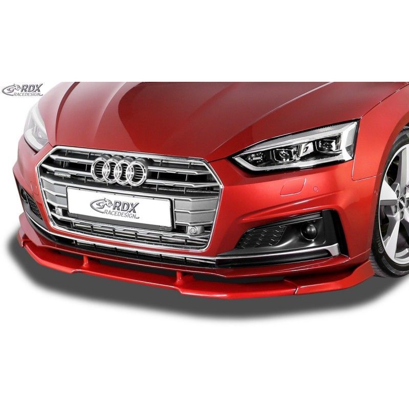 RDX Front Spoiler VARIO-X Tuning AUDI A5 S-Line / S5 (F5, -2020) (Coupe + Cabrio + Sportback) Front Lip Splitter, AUDI