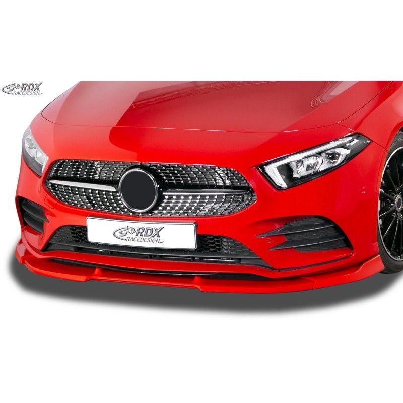 RDX Front Spoiler VARIO-X Tuning MERCEDES A-Class W177 / V177 AMG-Line Front Lip Splitter, MERCEDES