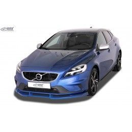 RDX Front Spoiler VARIO-X Tuning VOLVO V40 R-Design 2013+ Front Lip Splitter, VOLVO