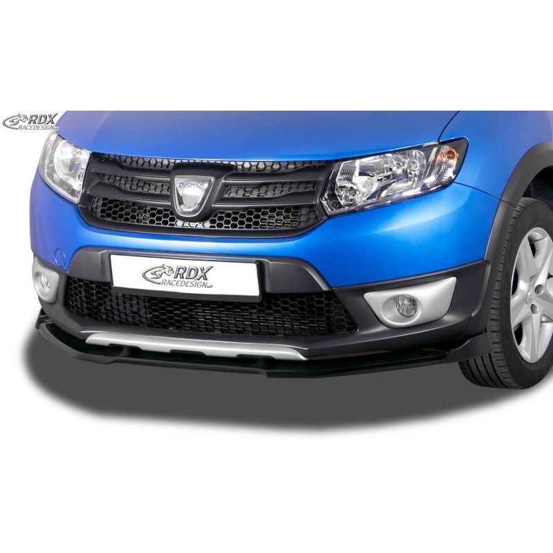 RDX Front Spoiler VARIO-X Tuning DACIA Sandero 2 Stepway Front Lip Splitter, DACIA