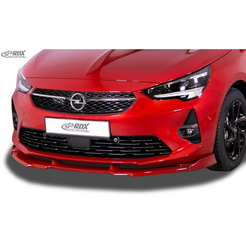 RDX Front Spoiler VARIO-X Tuning OPEL Corsa F GS-Line Front Lip Splitter, OPEL