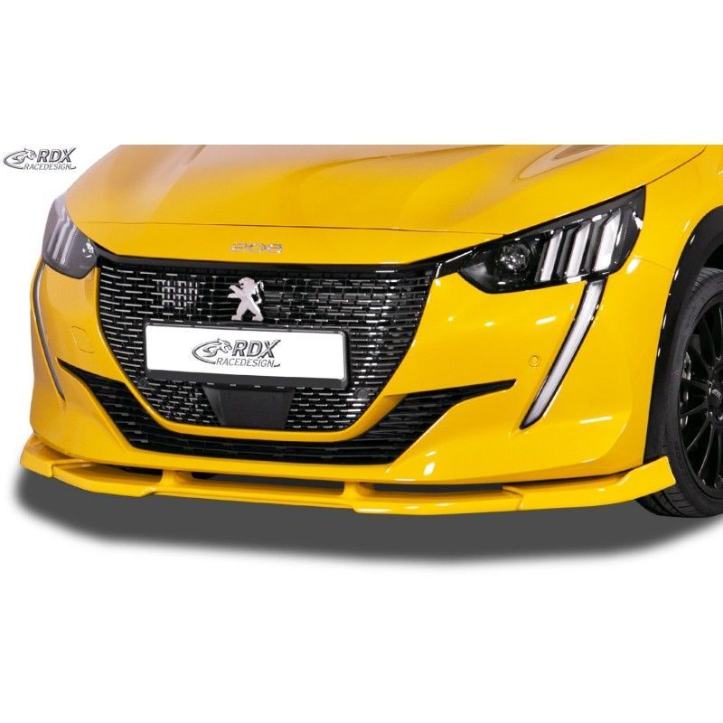 RDX Front Spoiler VARIO-X Tuning PEUGEOT 208 (2019+) Front Lip Splitter, PEUGEOT